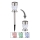 Globo - LED RGBW Solar light 2in1 LED/0,06W/3V IP44