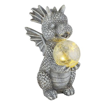 Globo - LED Solar decoration LED/0,02W/3V IP44 dragon