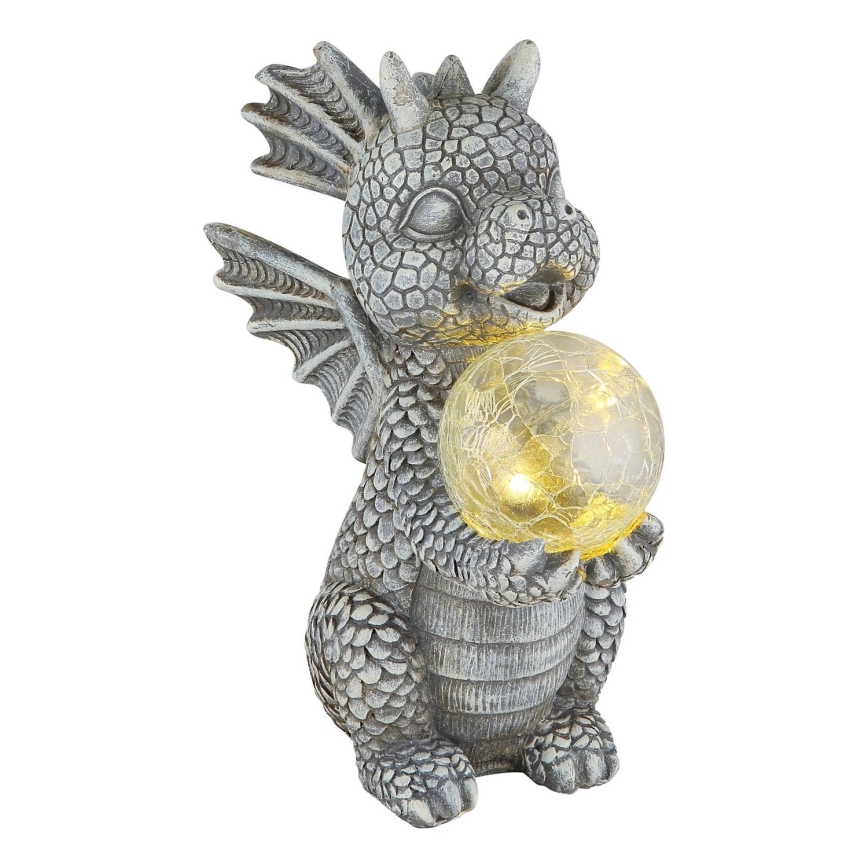 Globo - LED Solar decoration LED/0,02W/3V IP44 dragon