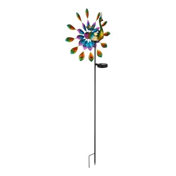 Globo - LED Solar decoration LED/0,06W/3V IP44 peacock