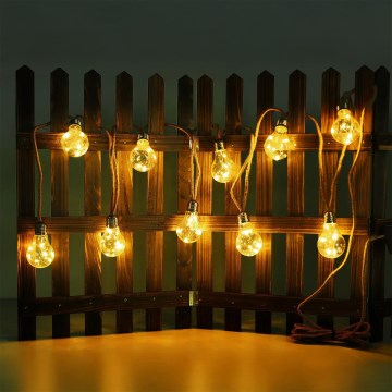 Globo - LED Solar decorative chain 50xLED/0,06W/3,2V 570 cm IP44