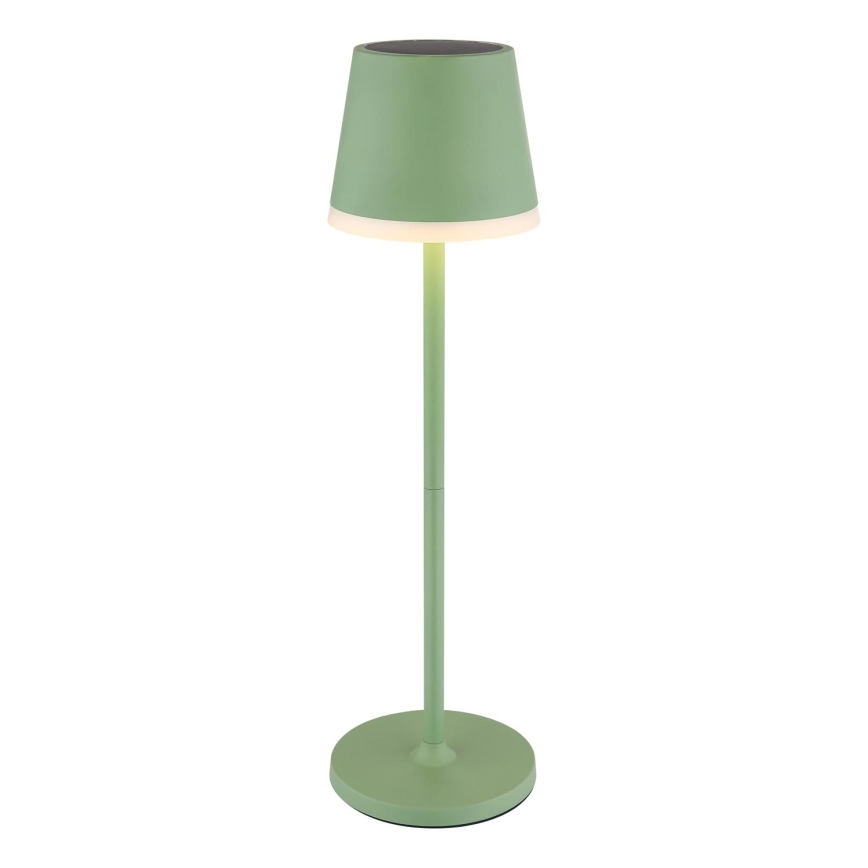 Globo - LED Solar light LED/0,06W/3V 3000K IP44 1200 mAh green