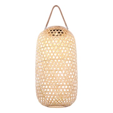Globo - LED Solar light LED/0,06W/3V bamboo IP44