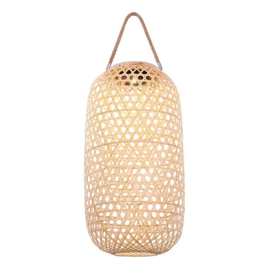 Globo - LED Solar light LED/0,06W/3V bamboo IP44