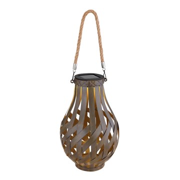 Globo - LED Solar light LED/0,06W/3V IP44 bamboo
