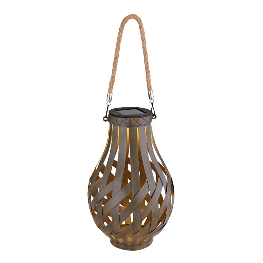 Globo - LED Solar light LED/0,06W/3V IP44 bamboo