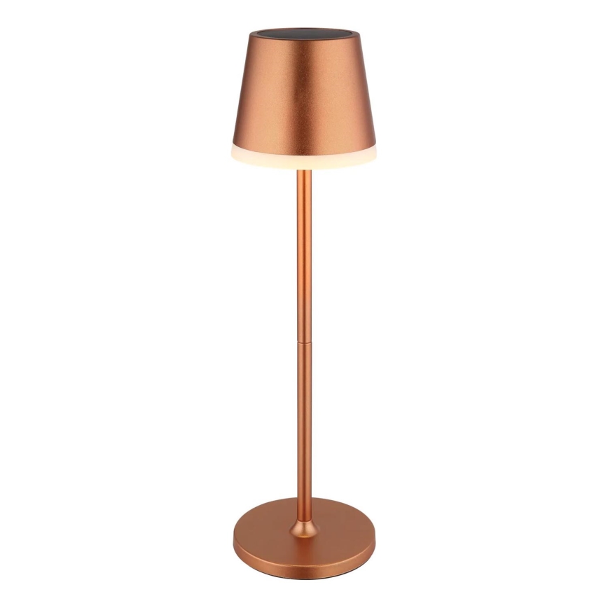 Globo - LED Solar light LED/0,6W/3V 3000K IP44 copper