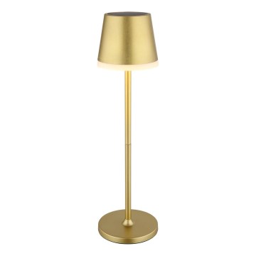 Globo - LED Solar light LED/0,6W/3V 3000K IP44 gold