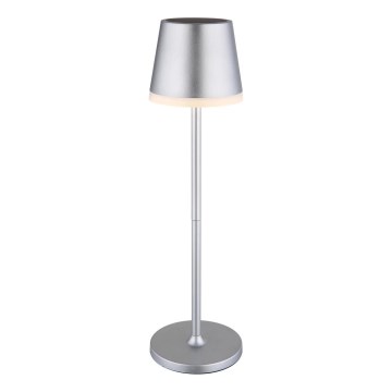 Globo - LED Solar light LED/0,6W/3V 3000K IP44 matte chrome