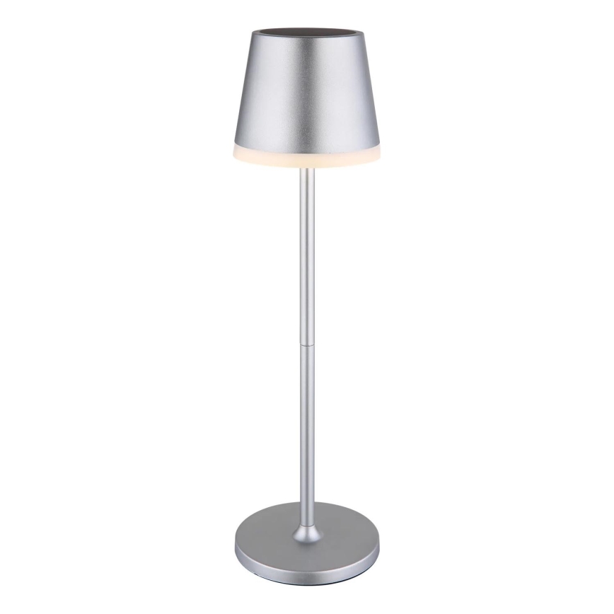 Globo - LED Solar light LED/0,6W/3V 3000K IP44 matte chrome