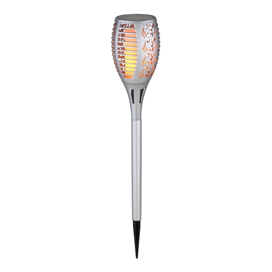 Globo - LED Solar light LED/3,6W/3V 1800K IP44 shiny chrome