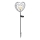 Globo - LED Solar Light LED/3V IP44 300 mAh Silver Heart
