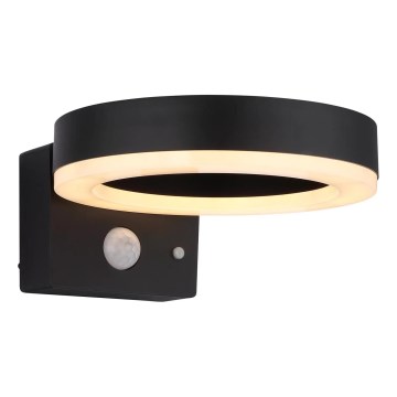 Globo - LED Solar light with a sensor LED/6W/3,7V IP44