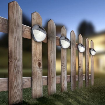 Globo - LED Solar wall light 2xLED/0,06W/1,2V IP44