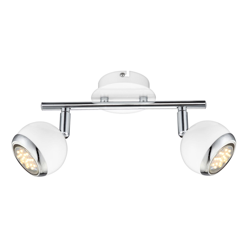 GLOBO - LED Spotlight 2xGU10/2,5W/230V
