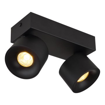 Globo - LED Spotlight 2xLED/6W/230V black