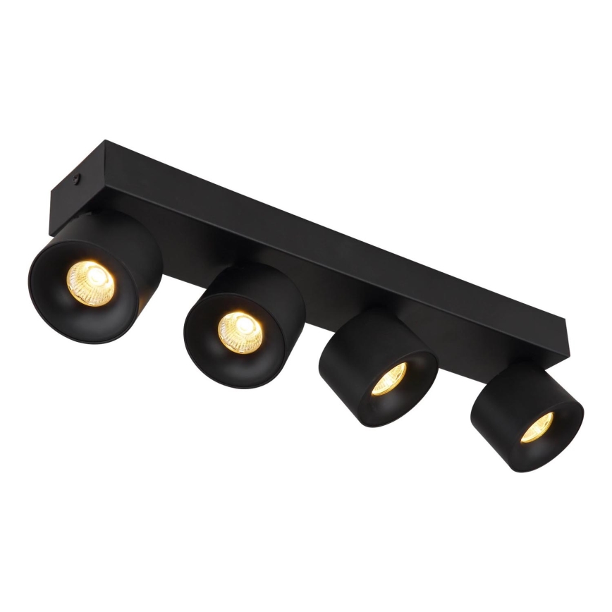 Globo - LED Spotlight 4xLED/6W/230V black