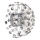 Globo - LED Wall light 6xG9/3,5W/230V shiny chrome