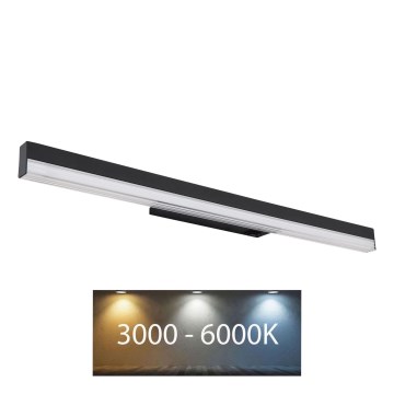 Globo - LED Wall light LED/12W/230V 3000/6000K 60 cm black