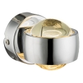 Globo - LED Wall Light LED/7W/230V 3000K Glossy Chrome