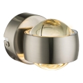 Globo - LED Wall Light LED/7W/230V 3000K matte chrome