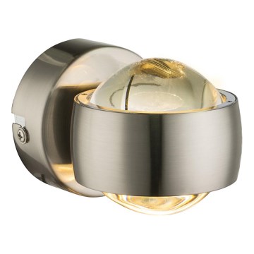 Globo - LED Wall Light LED/7W/230V 3000K matte chrome