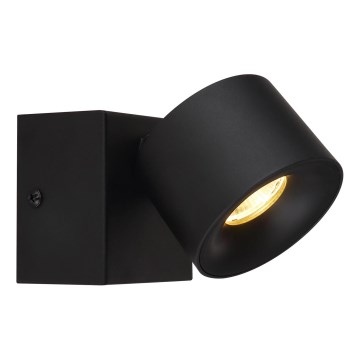 Globo - LED Wall spotlight LED/6W/230V black