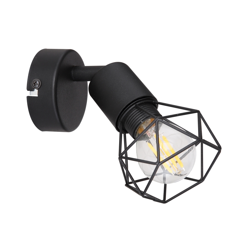 Globo - LED Wall spotlight 1xE14/6W/230V black