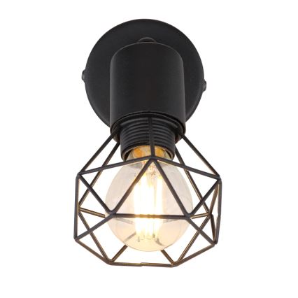 Globo - LED Wall spotlight 1xE14/6W/230V black