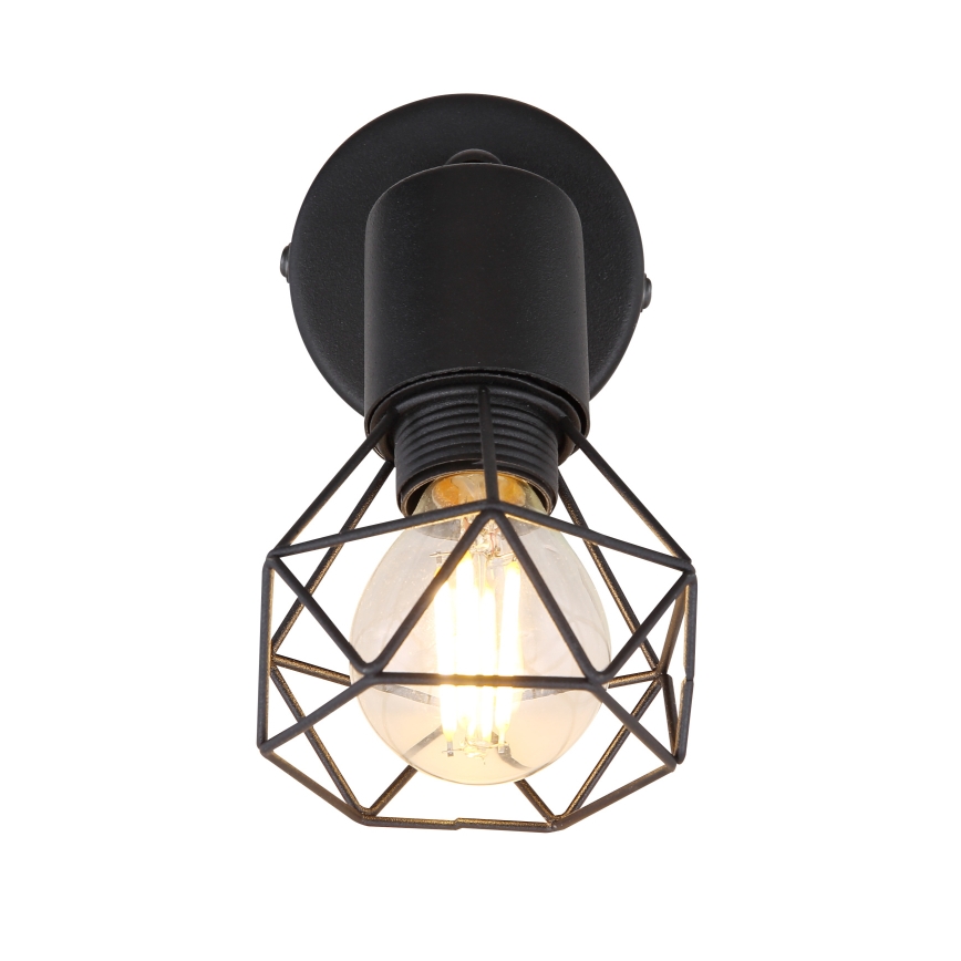 Globo - LED Wall spotlight 1xE14/6W/230V black