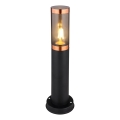 Globo - Outdoor lamp 1xE27/23W/230V IP44 45 cm black/copper
