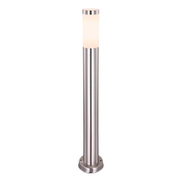 Globo - Outdoor lamp 1xE27/23W/230V IP44 80 cm shiny chrome