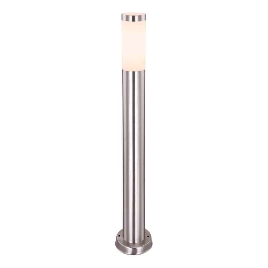 Globo - Outdoor lamp 1xE27/23W/230V IP44 80 cm shiny chrome