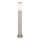 Globo - Outdoor lamp 1xE27/23W/230V IP44 80 cm shiny chrome