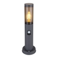 Globo - Outdoor lamp with sensor 1xE27/15W/230V 45 cm IP44
