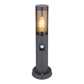 Globo - Outdoor lamp with sensor 1xE27/15W/230V 45 cm IP44