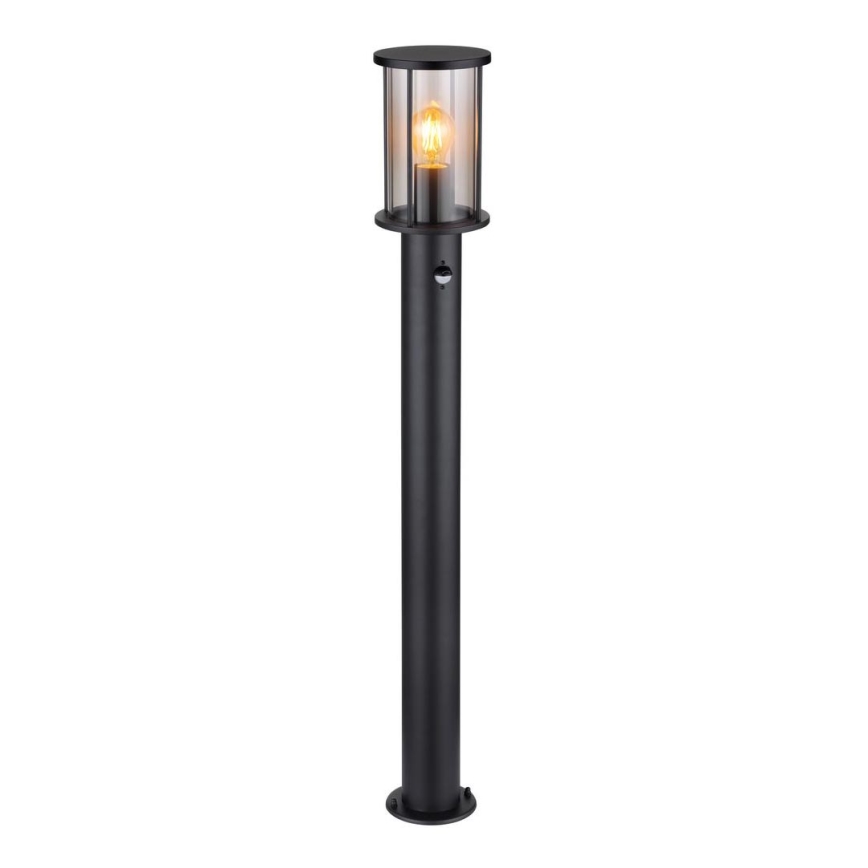 Globo - Outdoor lamp with sensor 1xE27/60W/230V 100 cm IP54