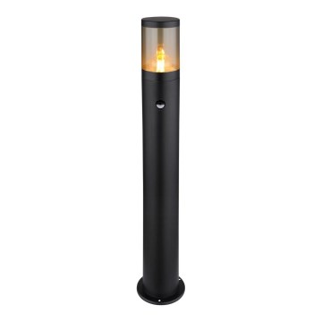 Globo - Outdoor lamp with sensor 1xE27/60W/230V 80 cm IP44