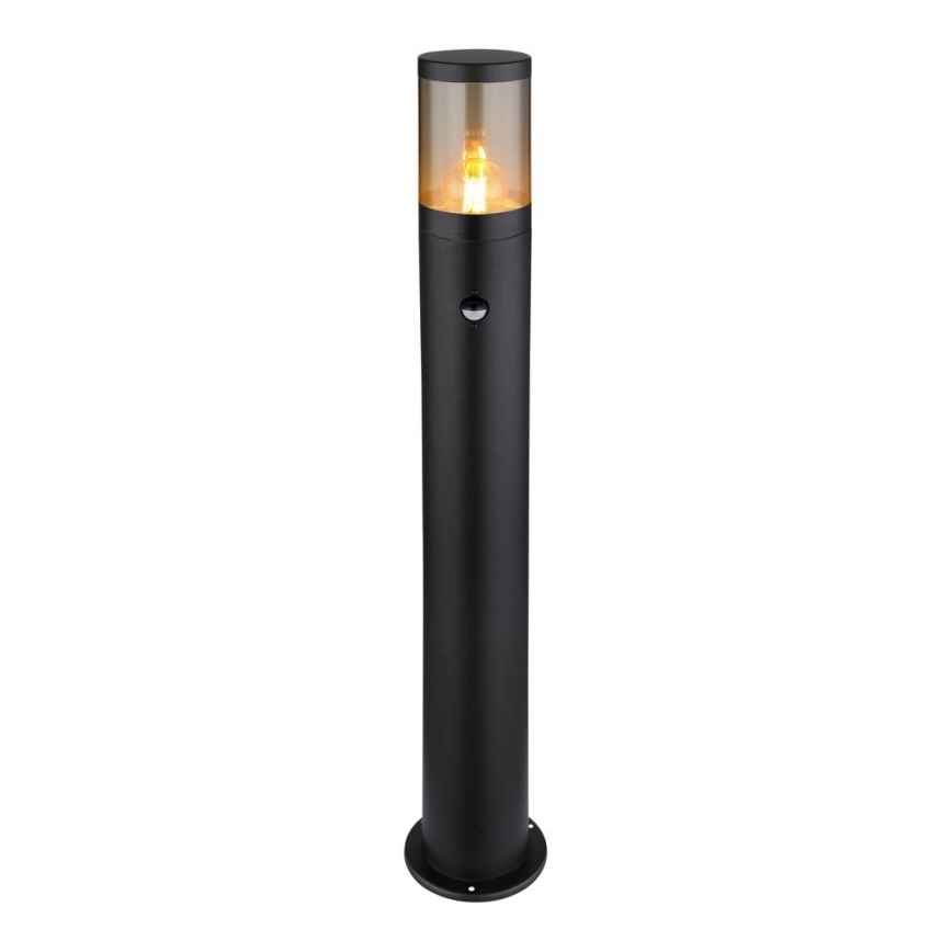Globo - Outdoor lamp with sensor 1xE27/60W/230V 80 cm IP44
