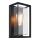 Globo - Outdoor wall light 1xE27/60W/230V IP44 black