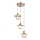 Globo - Pendant light 3xE27/60W/230V