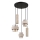 Globo - Pendant light on cable 3xE27/40W/230V + 2xGU10/10W