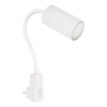 Globo - Plug-in Wall Spotlight 1x GU10/35W/230V, White