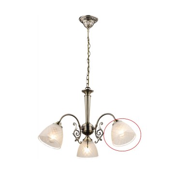 Globo - Replacement glass for TIALDA chandelier E14, Ø 13.5 cm