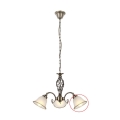 Globo - Replacement glass shade for ODIN E27 chandelier, white, Ø 16 cm