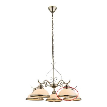 Globo - Replacement glass shade for SASSARI E27 chandelier