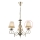 Globo - Replacement lampshade for GENOVEVA E14 chandelier