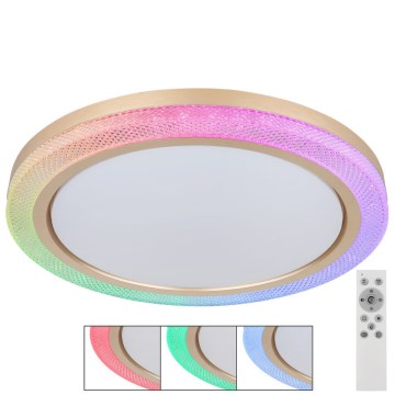 Globo - RGBW Dimmable ceiling light LED/20W/230V 2700-6500K + remote control