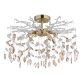 Globo - Rod chandelier 8xG9/8W/230V gold