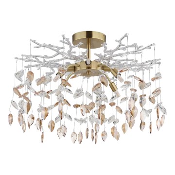 Globo - Rod chandelier 8xG9/8W/230V gold